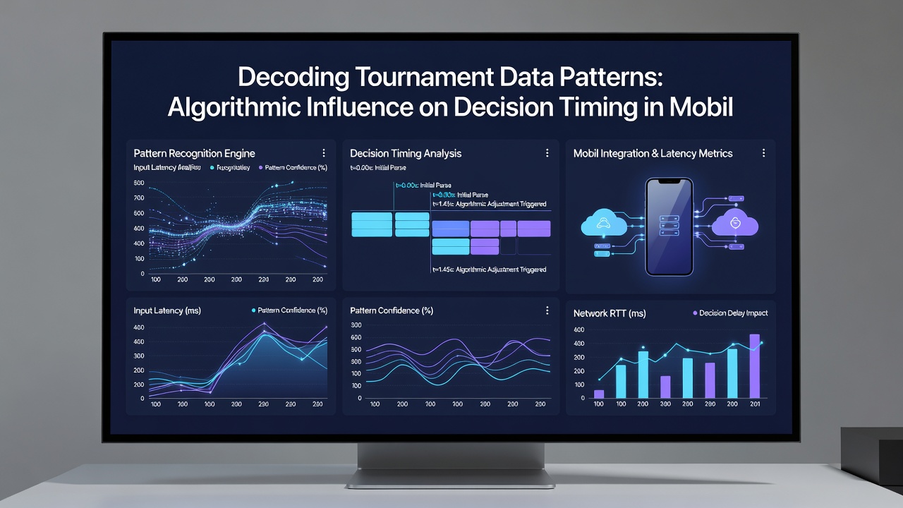 Heatmap overlay of player decision timing across different mobile devices during live dealer tournaments